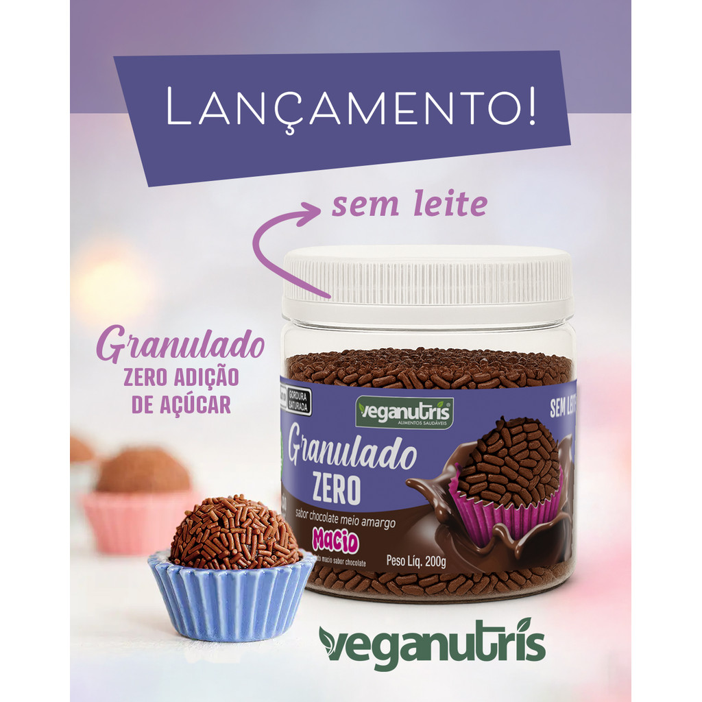 Chocolate Granulado Meio Amargo - Comprar com Melhor Preço em Lanches