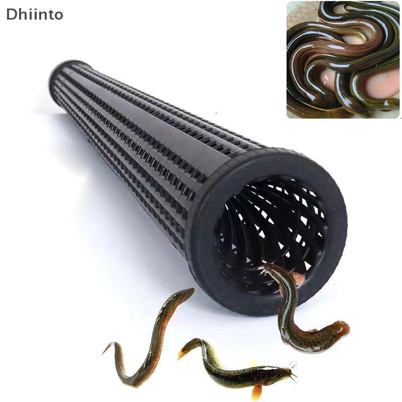 [Dhiint] 1 Peça Gaiola De Rede De Peixes Arrastão Sem Barbatana Enguia Loach Armadilha Pote De Pesca Recipiente De Plást