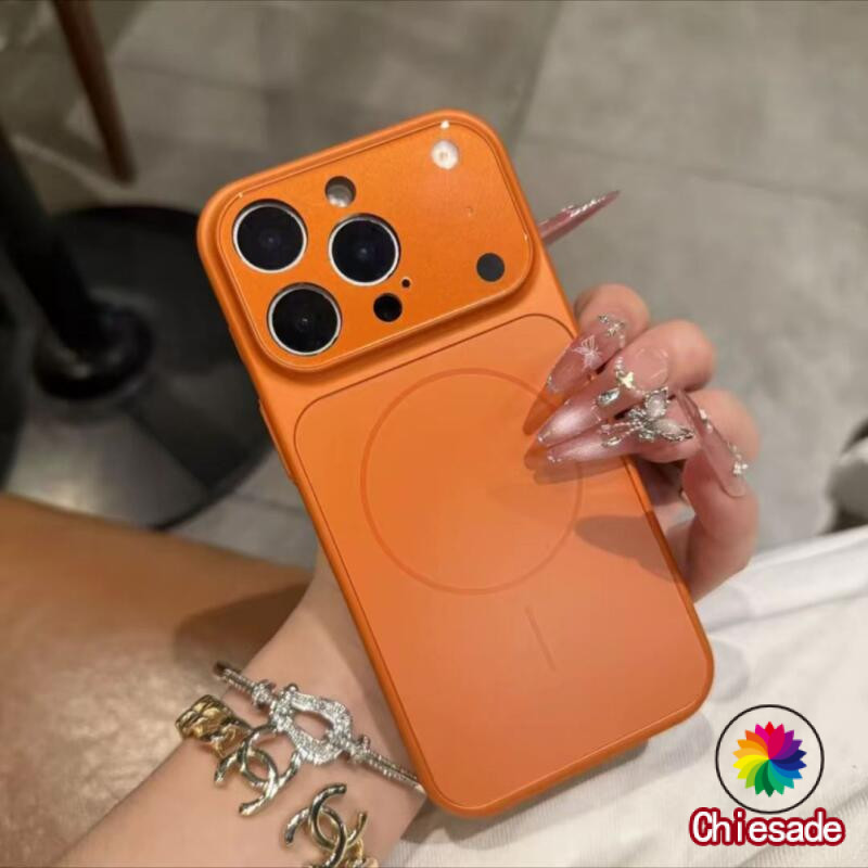 Para Magsafe Original AG Nano Vidro Fosco Caso Magnético iPhone 17 16 15 14 13 Pro Max em Oferta na Shopee