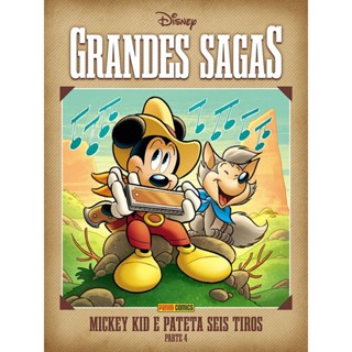 Grandes Sagas Disney Vol. 30 - Mickey Kid E Pateta Seis Tiros  – Parte 4 em Oferta na Shopee
