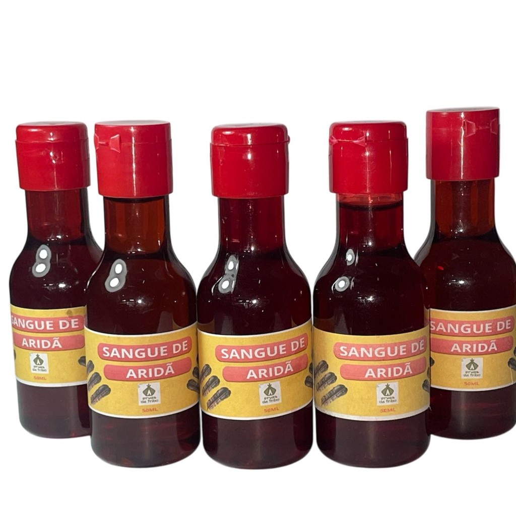 Sangue De Aridan Para Assentamento e Rituais Candomblé 3 Unidades. em Oferta na Shopee