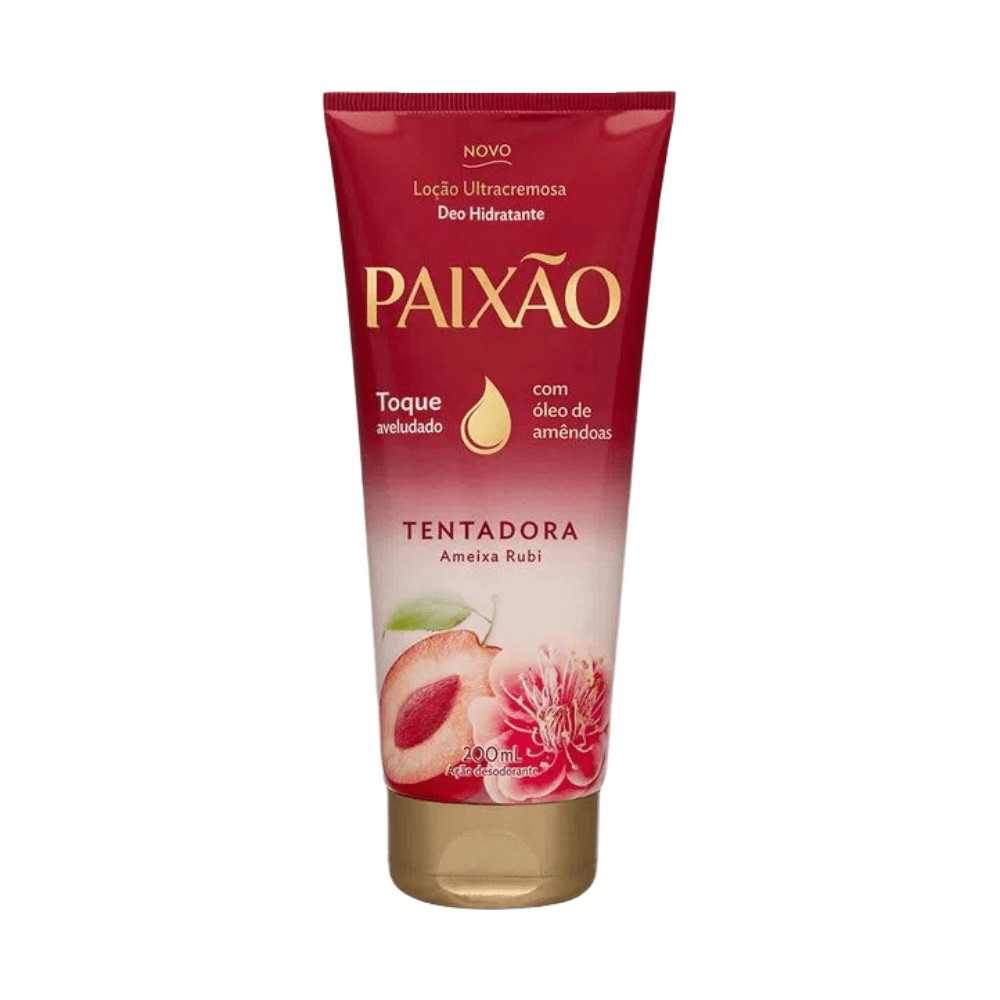 Loção Hidratante Ultracremosa Paixão Tentadora Ameixa Rubi 200ml em Oferta na Shopee