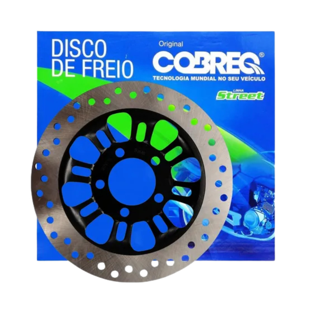 Disco Freio Titan 160 Fan 160 16/25 Dianteiro Cobreq 0008DIS