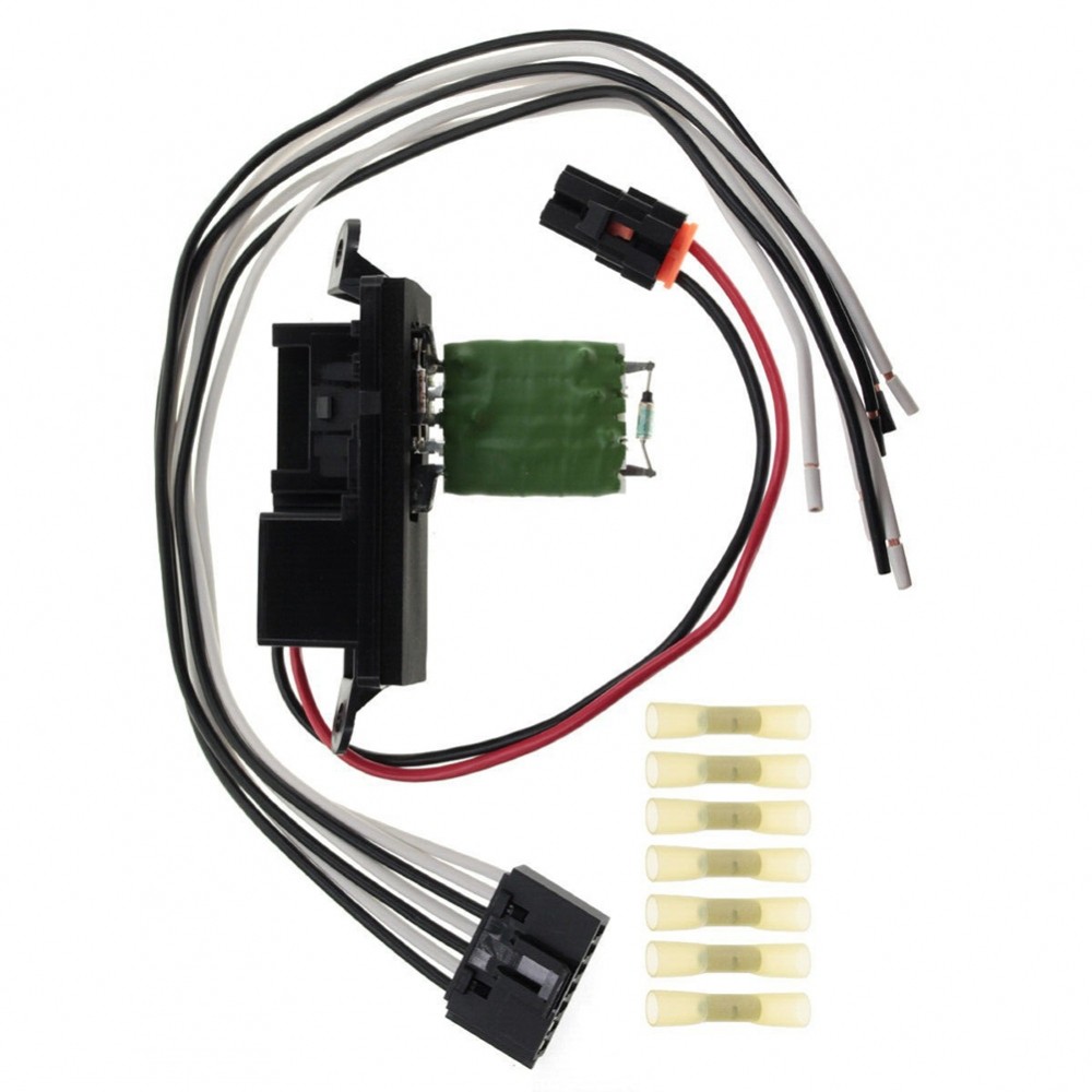 Resistor De Motor De Ventilador HVAC Com Chicote Para Chevy Silverado 1500 2500
