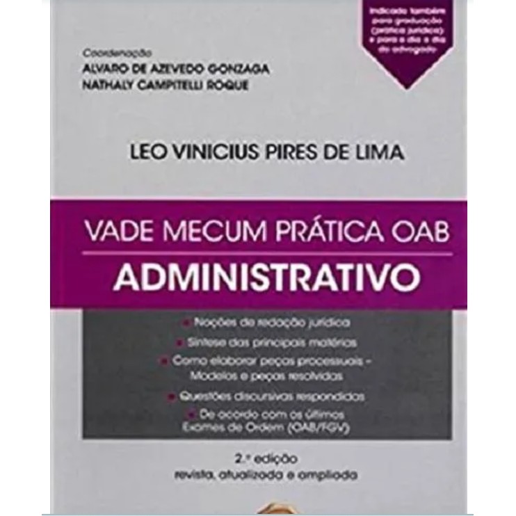 Vade Mecum Prática OAB Administrativo autor Alvaro de Azevedo Gonzada coord