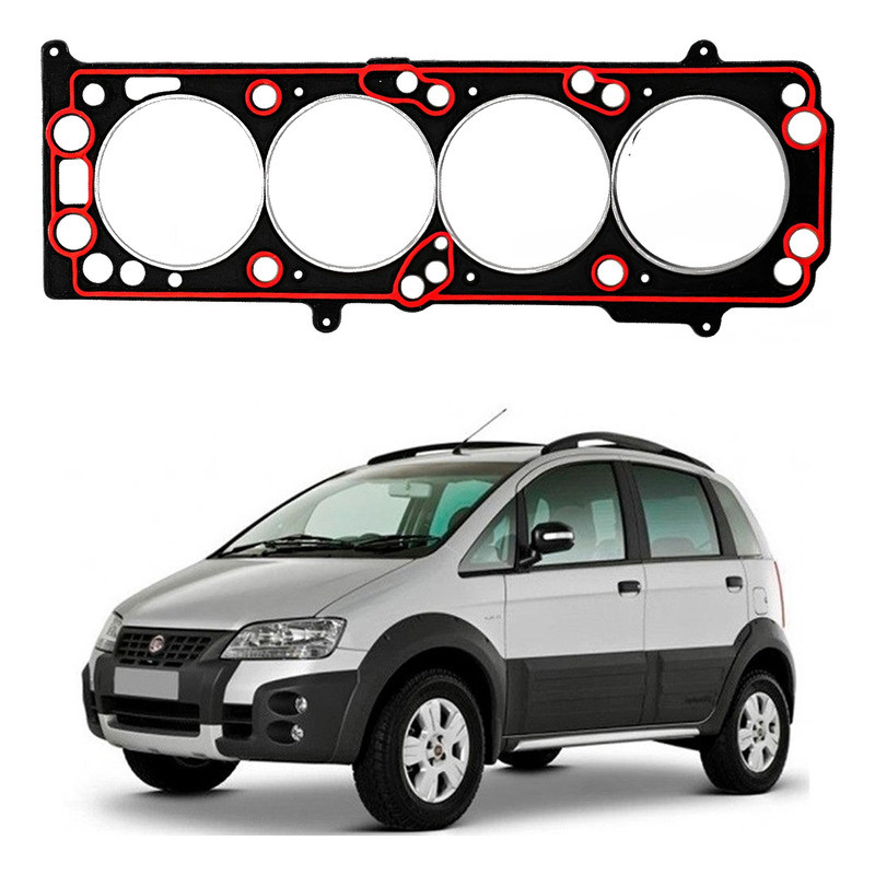 Junta Cabeçote Bastos Idea Adventure 1.8 Gm 2005 A 2010 em Oferta na Shopee