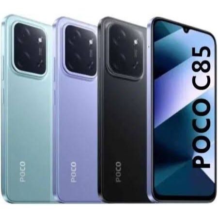 Celular* Xiaomi POCO C85 4G, NFC Tela LCD 6.9", Câmera 50MP, Versão Global Original Lacrado em Oferta na Shopee