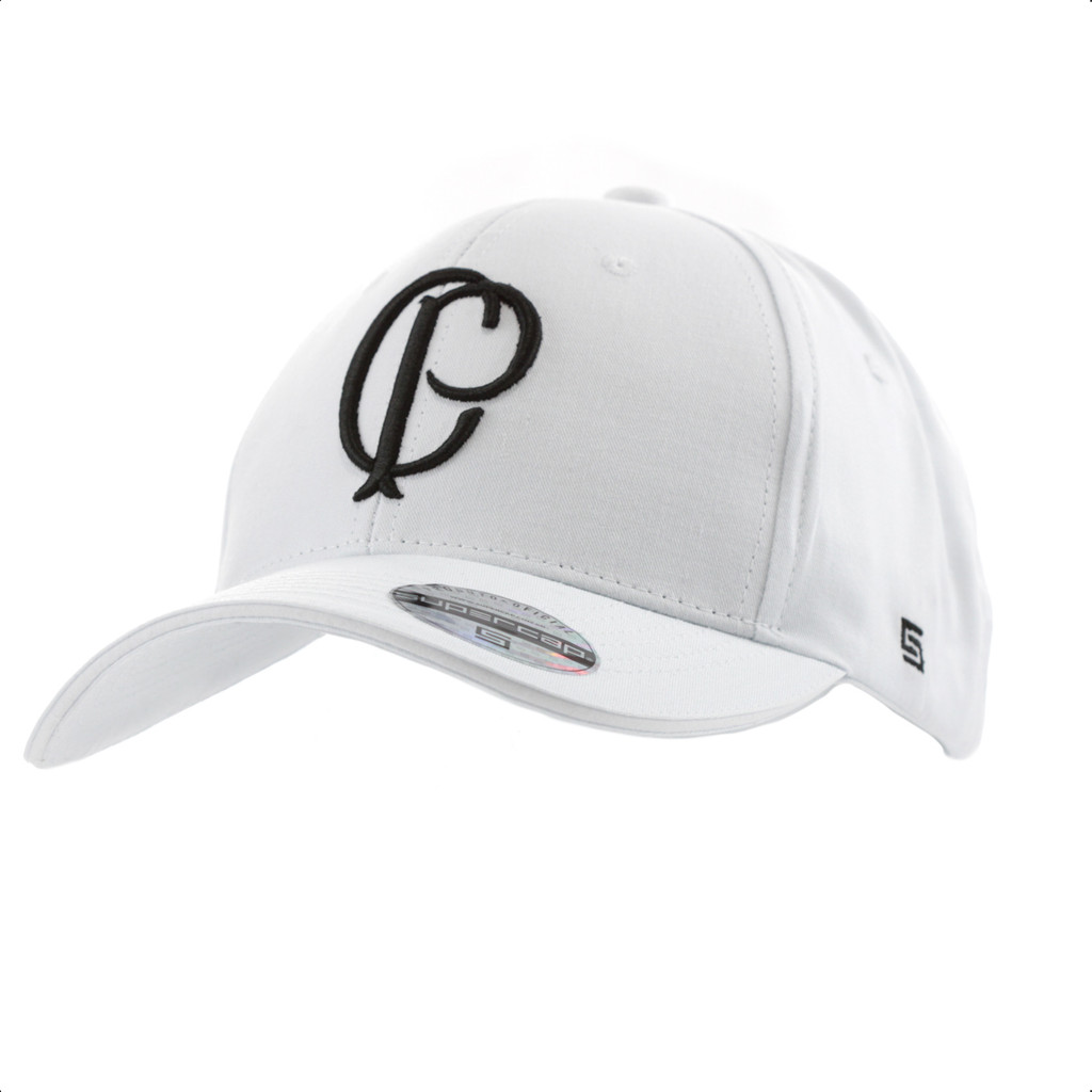 Boné Supercap Corinthians Bordado Frontal Dora Aba Curva Branco - Único