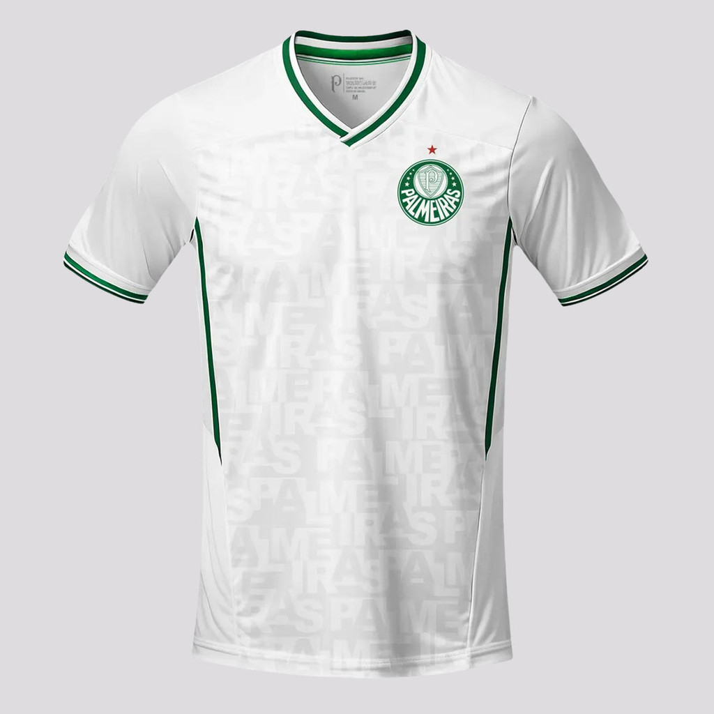 Camisa Palmeiras Mundial I Branca em Oferta na Shopee
