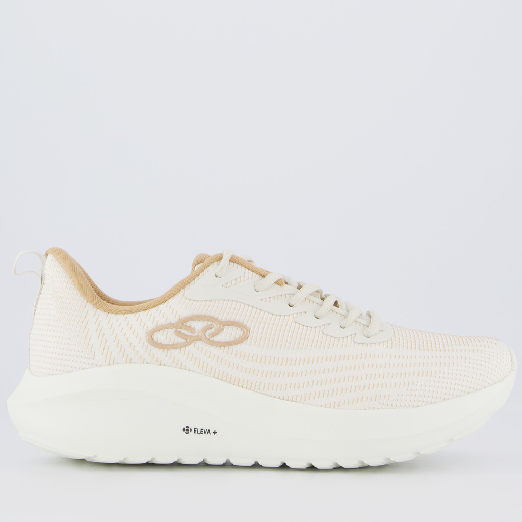 Tênis Olympikus Eleva Plus Acqua Feminino Bege em Oferta na Shopee