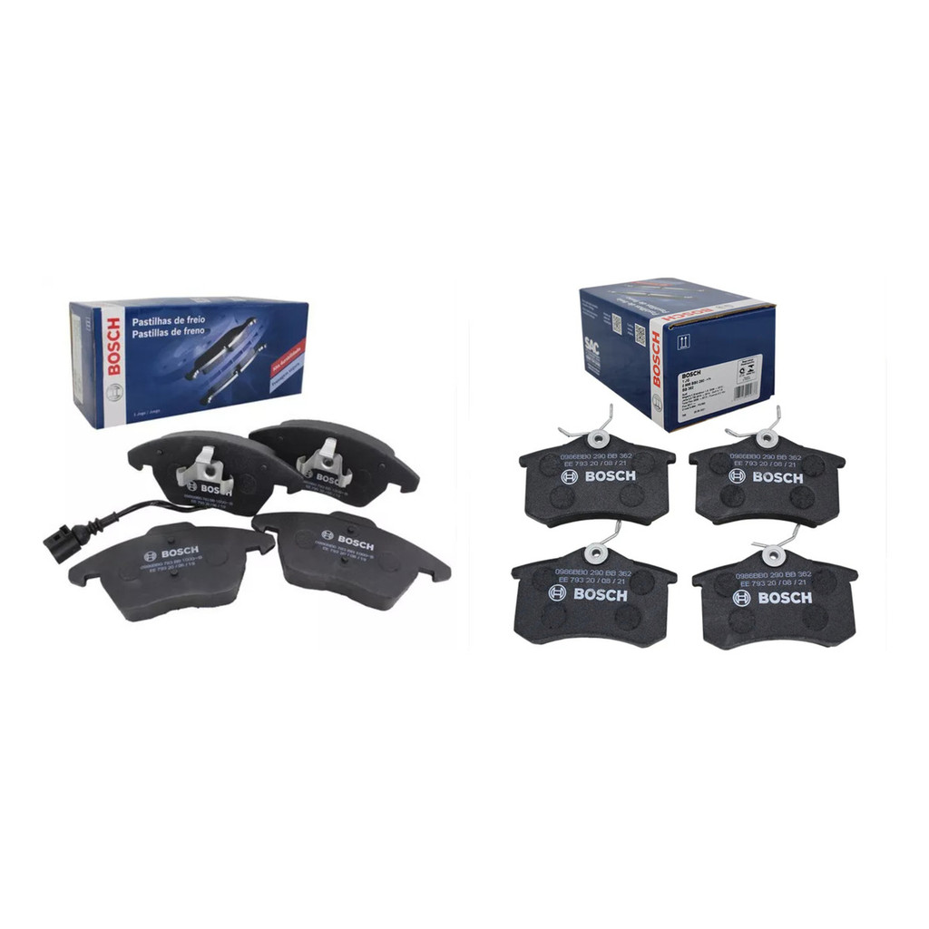 Kit Pastilha Freio Dianteira Traseira Jetta Tsi 2013 A 2018