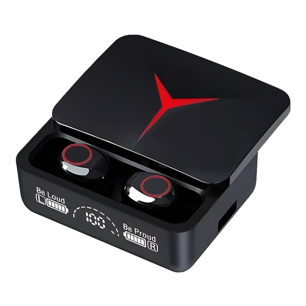 fone de ouvido bluetooth gamer m90 pro tws 5.3 hifi stereo esportivo