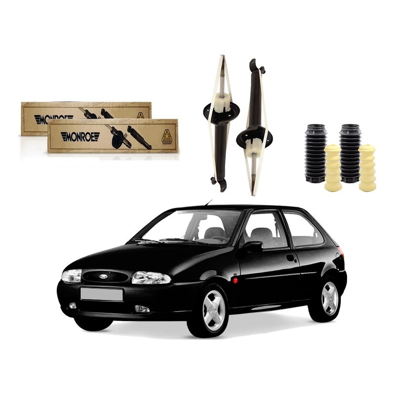 Kit Amortecedor Traseiro. Fiesta 1.0 1.3 1.4 1996 A 1999 em Oferta na Shopee