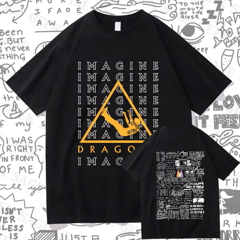Camiseta Basica Imagine Dragons Banda Rock Pop Album Musicas Mais Escutadas Algodao