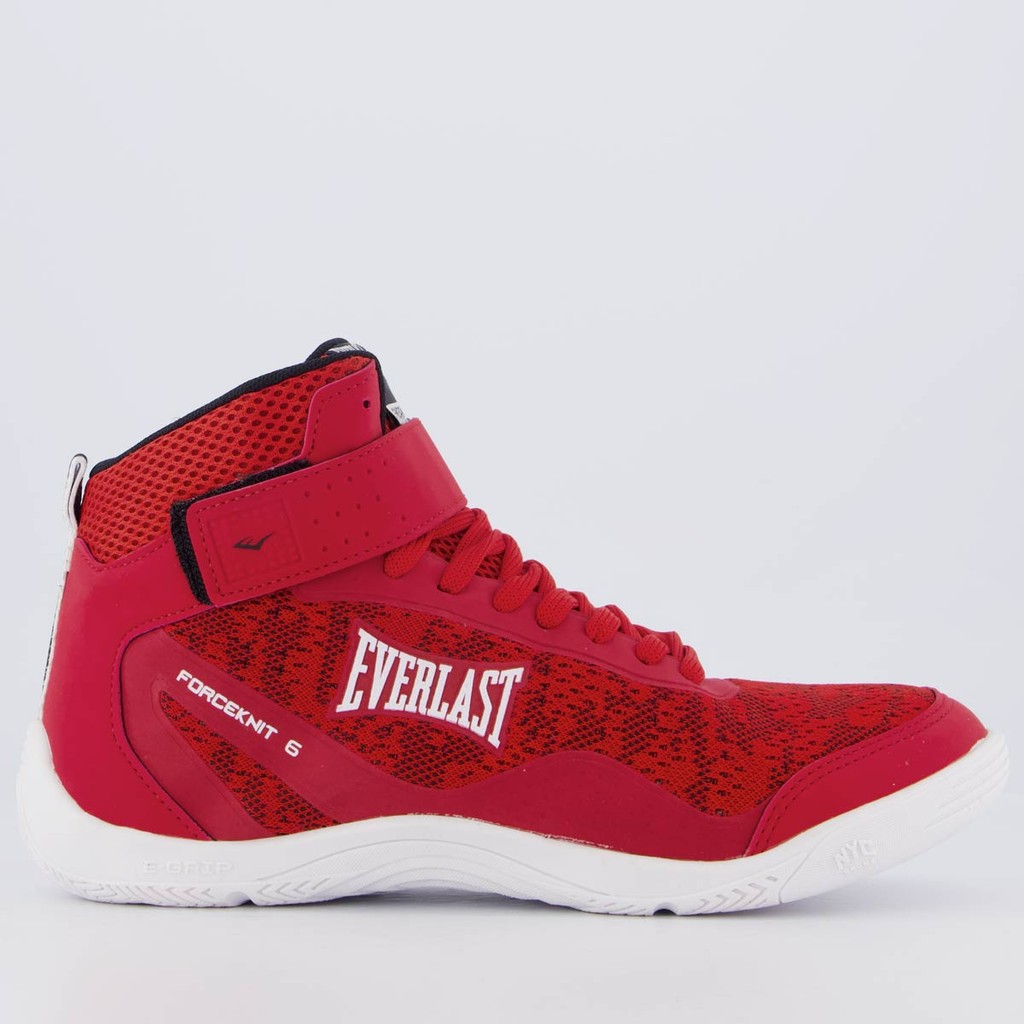 Tênis Everlast Forceknit 6 Vermelho e Branco em Oferta na Shopee