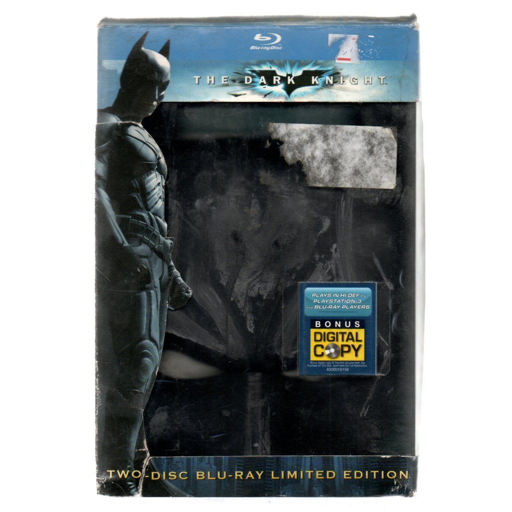 Blu-Ray  The Dark Knight Two Disc Limited with Mask