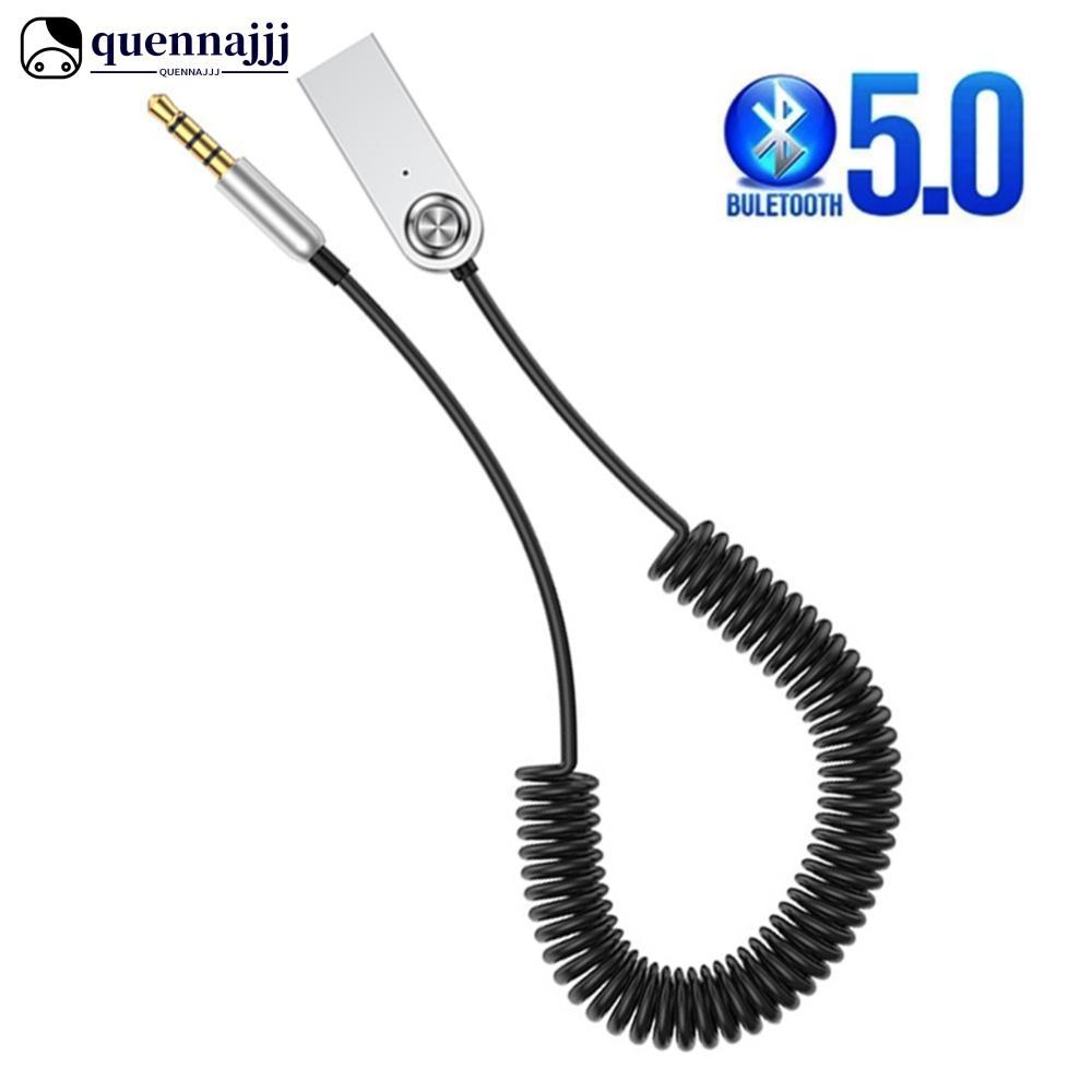 QUENNA Aux Adaptador Bluetooth Dongle Cabo Para Carro 3.5mm Jack 5.0 4.2 4.0 Receptor Alto-Falante De Música Áudio U8W1