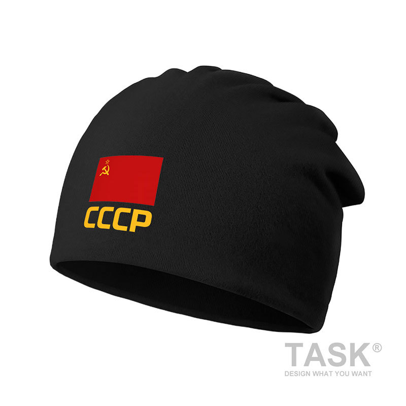 República soviética união soviética CCCP bandeira nacional algodão chapéu babador masculino feminino à prova de vento pi