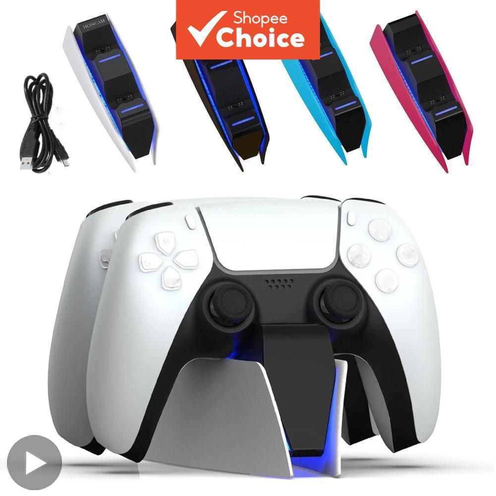 Carregador de Bateria para Controlador Sony PlayStation 5 DualSense Acessórios de Carregamento Dock Novo