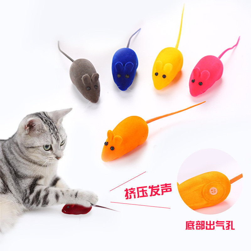 Gato brinquedo mouse vinil reunindo mouse gato brinquedo auto-feliz suprimentos para animais de estimação fábrica pronto