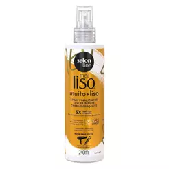 Defrizante Salon Line Meu Liso Muito + Liso Protetor Térmico Spray 240ml