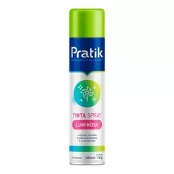 Tinta Spray Pratik Luminosa Verde 400ml