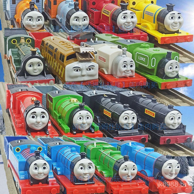 Trem elétrico Thomas, Henry, Edward, Gordon, James, Percy, Donald, vagões Douglas