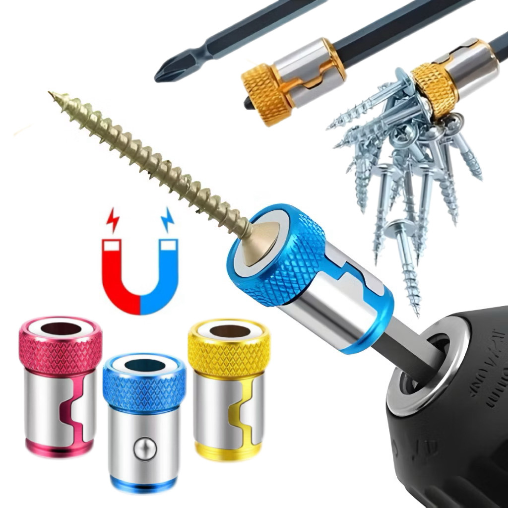 Adaptador Magnético para Parafusadeira: Fixação Rápida e Segura Antiderrapantes , Elétricas E M