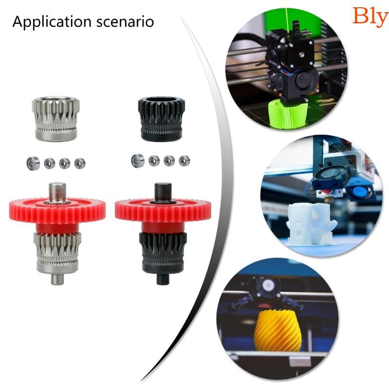 Bly Atualiza Kit De Engrenagem De Metal Extrusora Para Impressora Ender3 S1Plus CR10SmartPro Ender3 V3SE Operação Suave