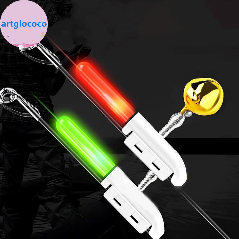 Artglococo Vara Eletrônica De Pesca À Prova D'água Luminosa Sti Luz LED Removível Flutuador Conto Noite Ro Bateria Útil