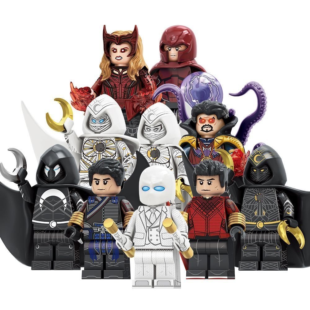 Novo produto [vários estilos para escolher] compatível com a série de brinquedos Marvel Doctor Strange, Magneto, Moon Kn