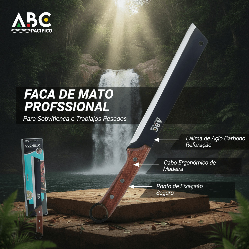 Kit Facão de Mato 10 Polegadas com Tesoura de Poda