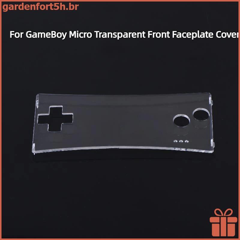 GARDE Para Gameboy Micro Transparente Capa Frontal Sistema GBM E Acessórios De Película Protetora ,
