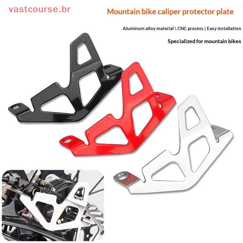 Vbr CNC Liga De Alumínio Mountain Bike Pinça Traseira Placa Guarda Bomba Freio Traseiro Protetor Capa Protetora Fácil In
