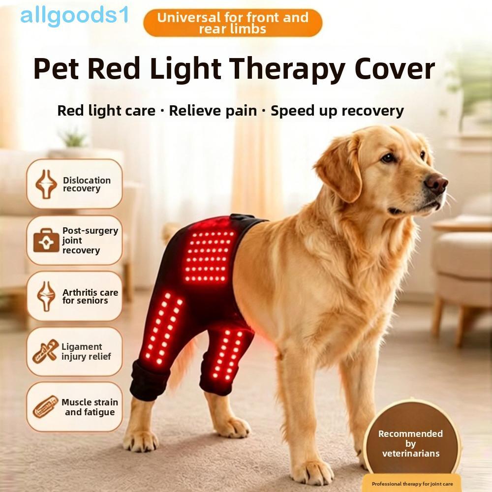 Joelheira Com Luz Infravermelha Para Cães ALLGOODS , Tempo Automático Aliviar O Desconforto , Dispositivo De Recuperação