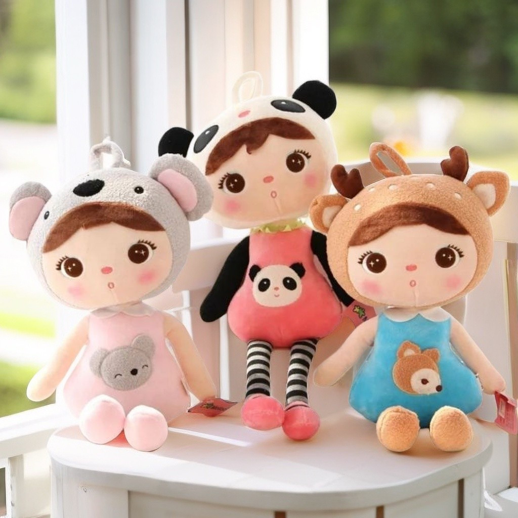Metoo Brinquedo de Pelúcia Fofo de Panda e Coala, Presente para Bebê, Presente de Aniversário, Boneca EMNN QMLK