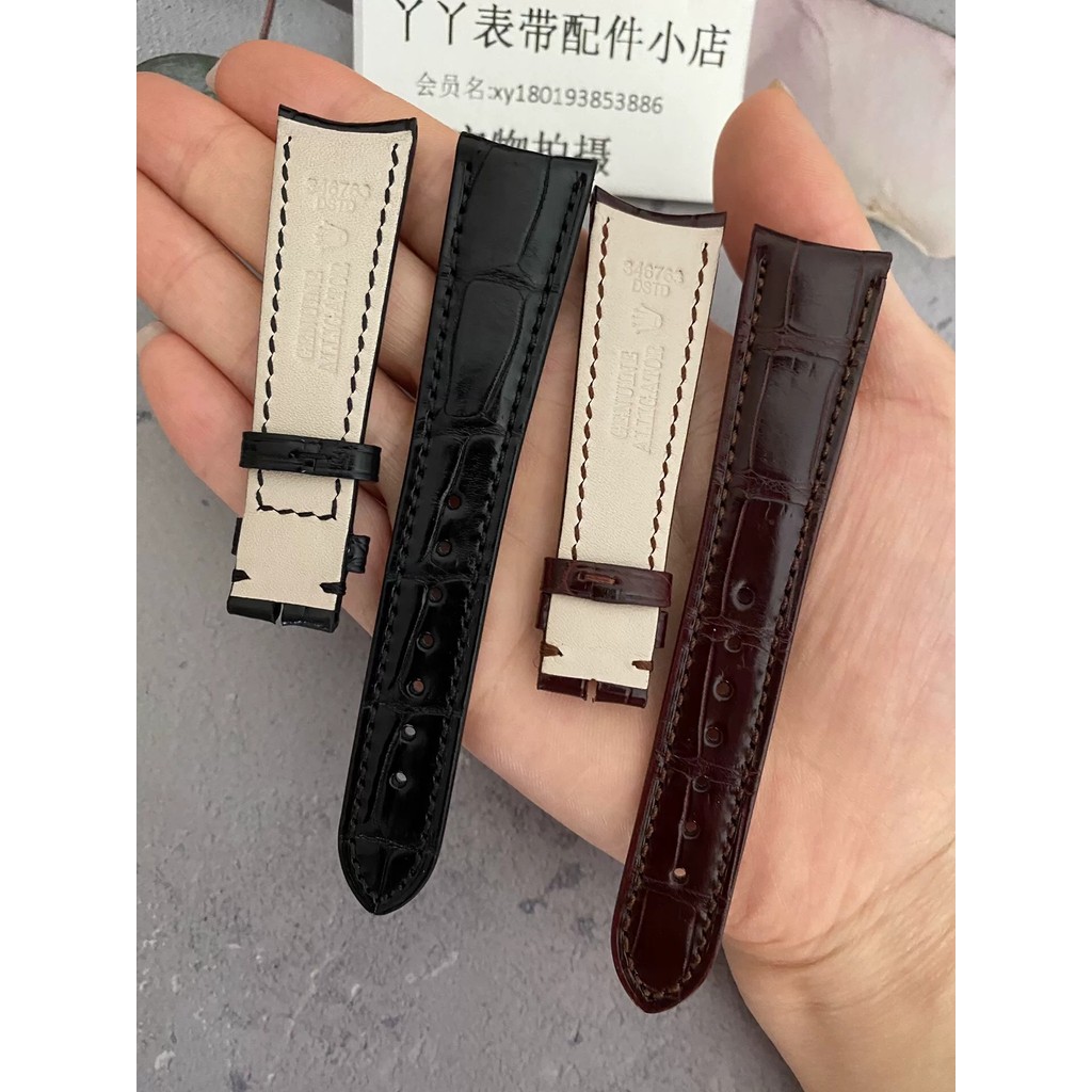 Oferta especial!Substituto Adaptar-se à pulseira de couro de crocodilo Rolex Rolex Cellini pulseira de couro genuíno mas