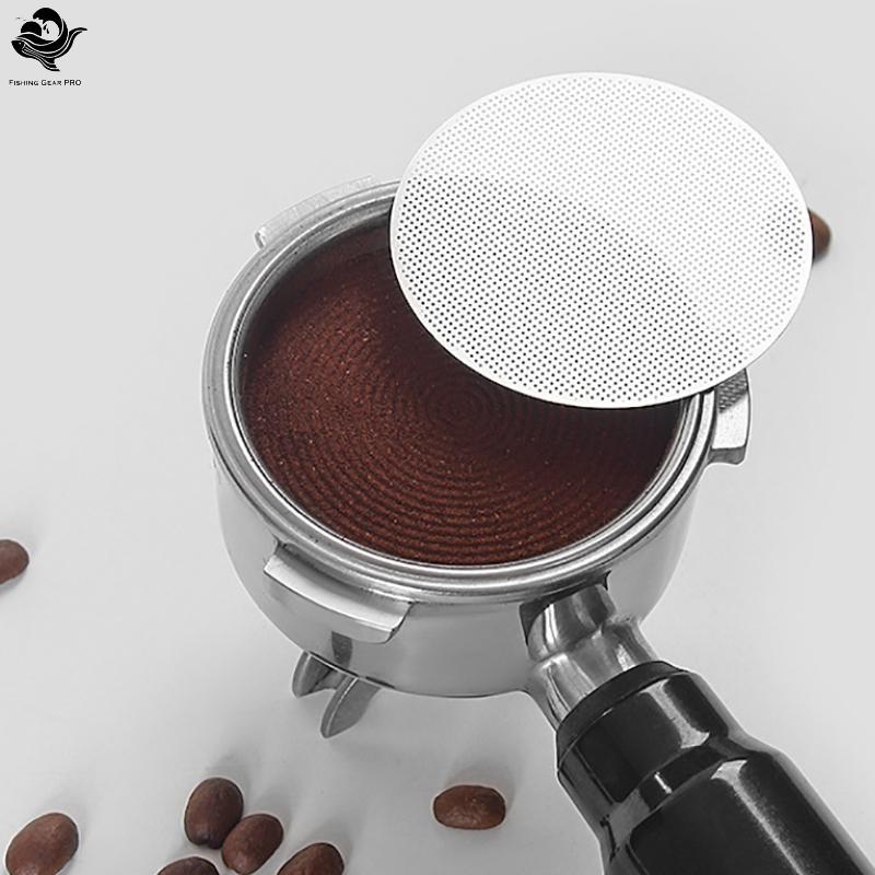 PFG 51/53/58mm Filtro De Café Reutilizável Malha Resistente Ao Calor Cafeteira Máquina Para Lidar Com Tela Do Plutônio F