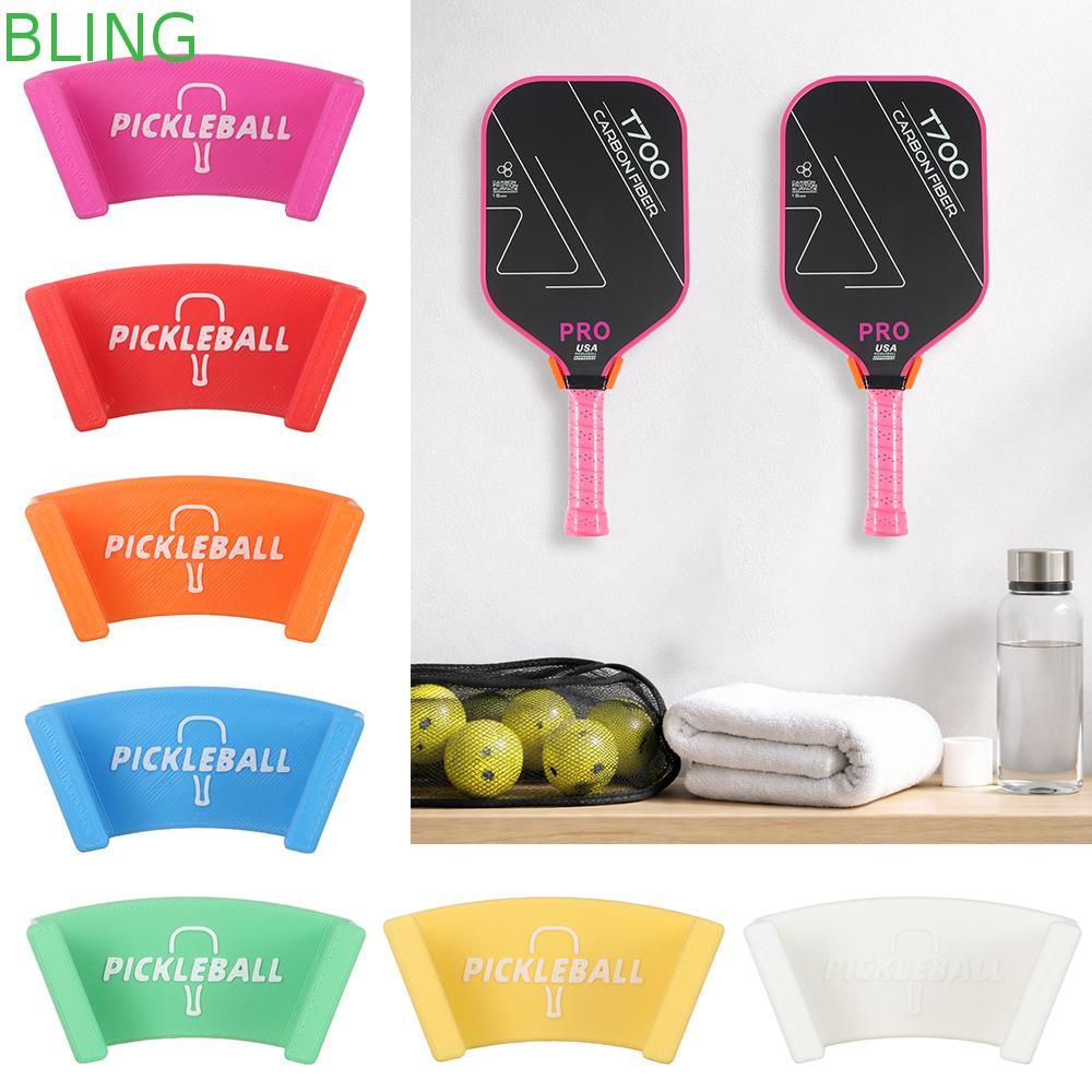 Rack De Parede Para Raquete De Pickleball BLING , Suporte Remo Sem Perfurações Montado Na , Autoadesivo