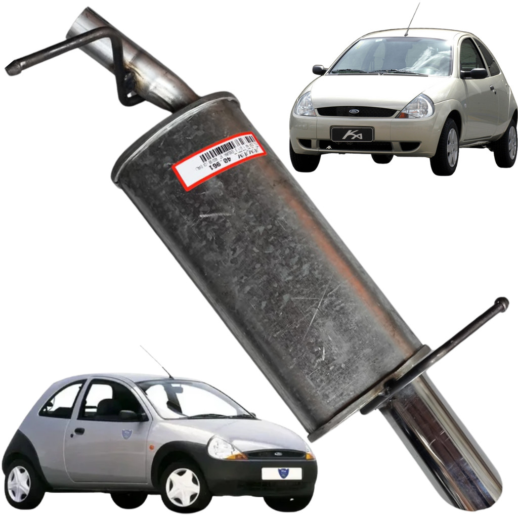 Silencioso Esportivo Ford Ka 1.0/1.3 97 A 99 (Endura)