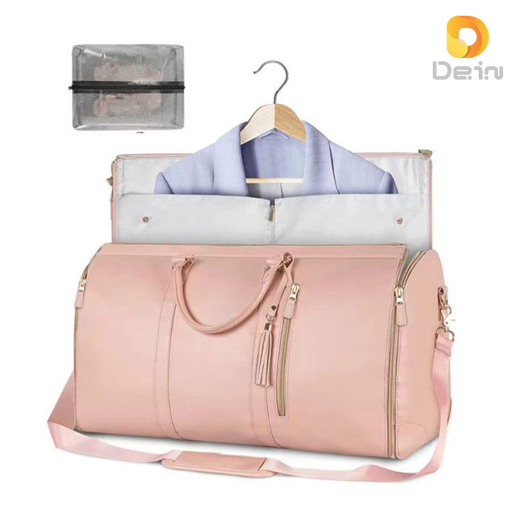 Bolsa de Viagem 2 em 1 Unissex – Mala de Mão + Porta Terno Vestido Resistente à Água em Oferta na Shopee