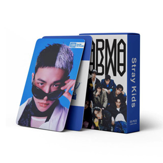55pcs/box Stray Kids Holographic Photocards KARMA 4th KPOP Laser Collection Card em Oferta na Shopee