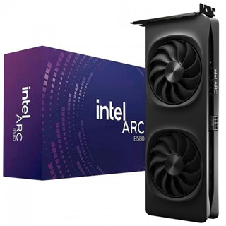 Placa De Vídeo Intel Arc B580 Limited Edition, 12GB, GDDR6, Xe2, Ray Tracing, 31P06HB0BA em Oferta na Shopee