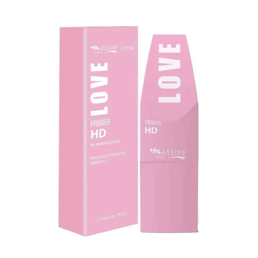 Primer HD MAX LOVE | Alta Definição, Disfarce de Poros, Controle de Oleosidade em Oferta na Shopee