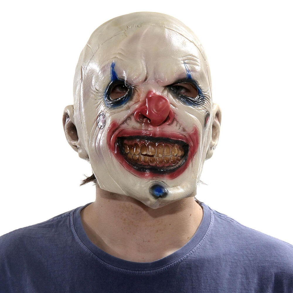 Máscara De Látex Palhaço Maluco
