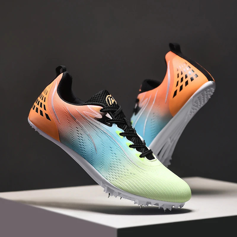 Novos Sapatos Profissionais De Pico Pista E Campo Antiderrapante Sprinters Treinamento De Salto Longo Tênis De Estudante