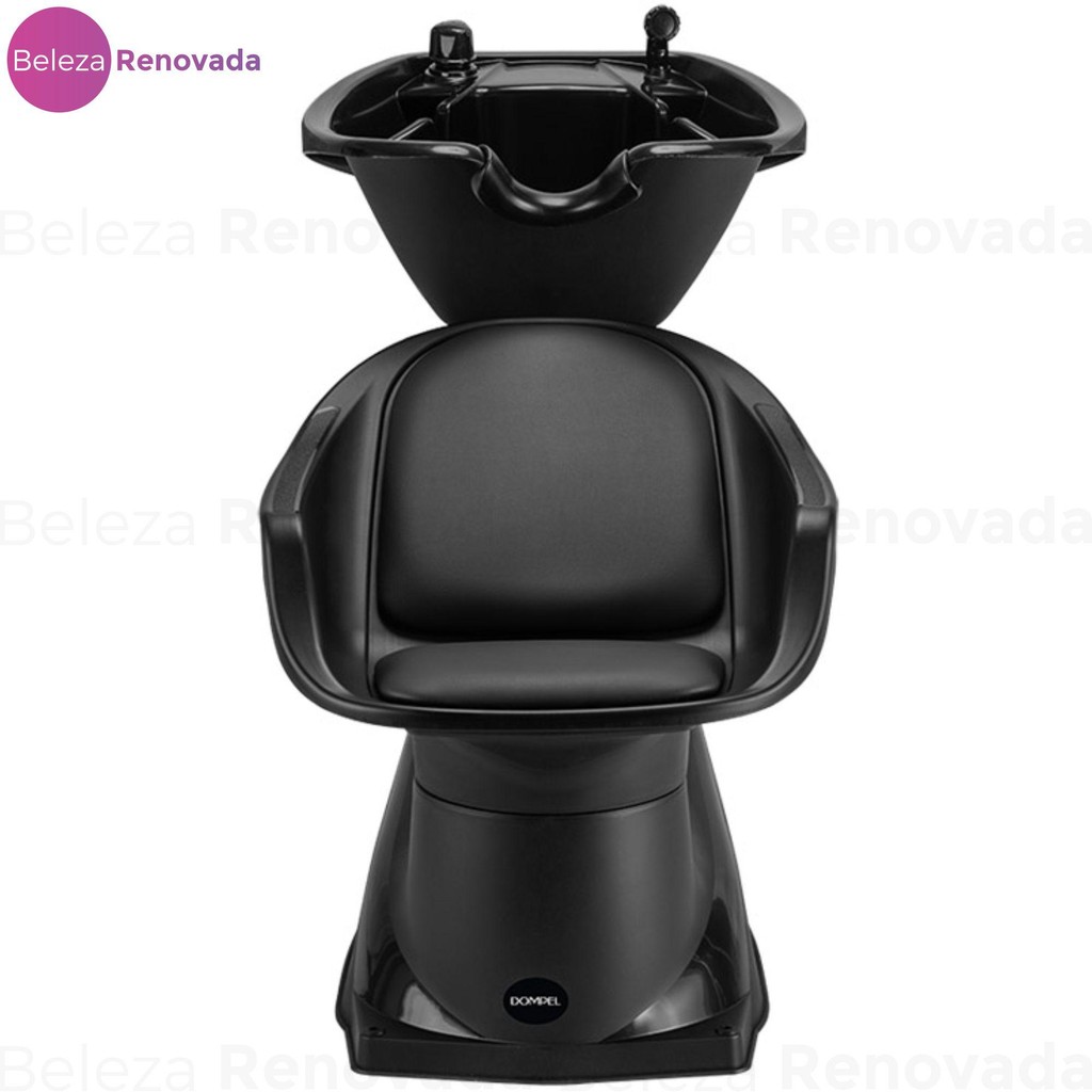 Detalhes do LAVATORIO DOMPEL COM CUBA RECLINAVEL FREEDOM PRETO