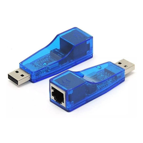 Adaptador Usb Lan Placa De Rede Externa Rj45 Ethernet 10/100