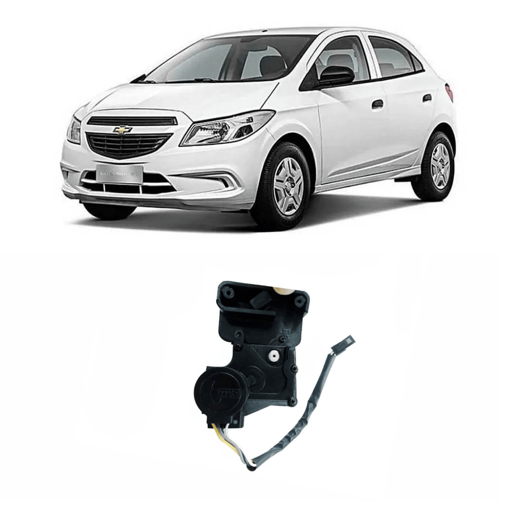 Kit Trava Abertura de Porta Malas Chevrolet Onix Joy 2016 a 2021 Tragial