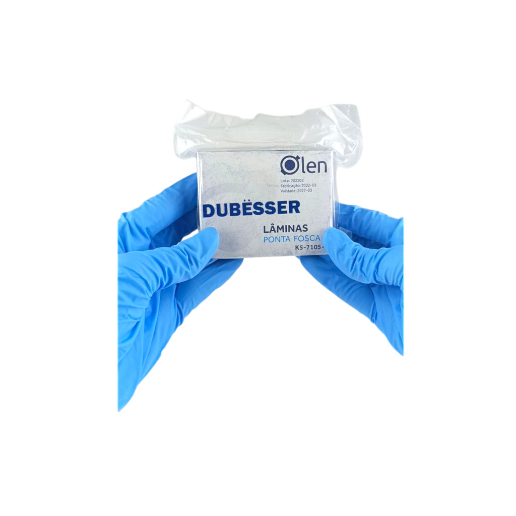 Kit 50un Lâminas Para Microscópios Microscopia Ponta Fosca laboratório análises clínicas pesquisa científica equipamento